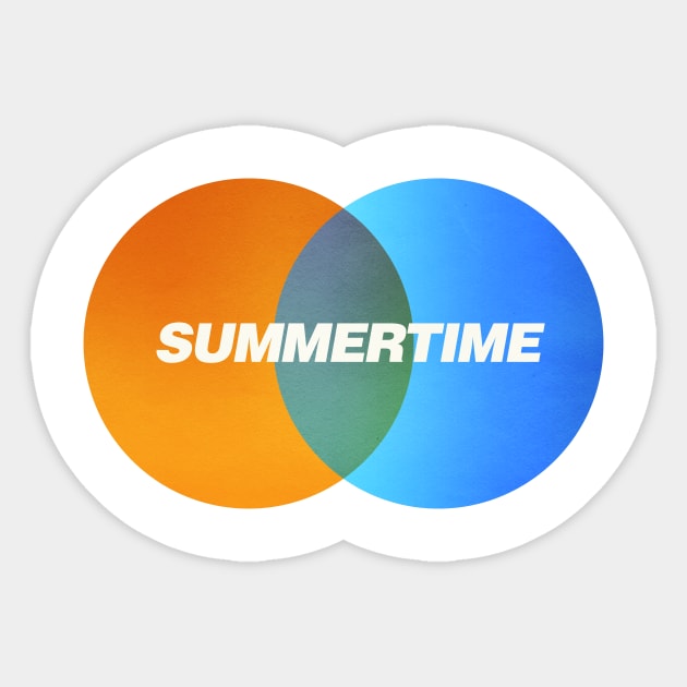 Summertime Sticker by gutsandglory